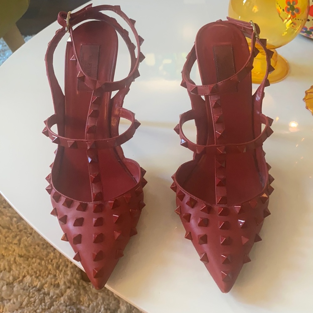 Valentino rock stud heels
